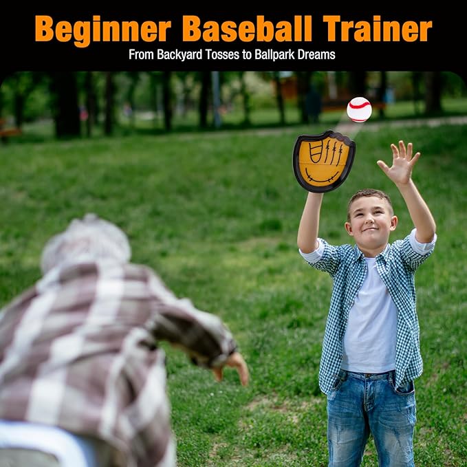 Toss and Catch Outdoor Game for Summer Pool Beach Yard Lawn Camping Outside Toys for Kids Ages 4 5 6 7 8 9 10 11 12 Gifts for Boys Girls 4 Paddles 4 Balls