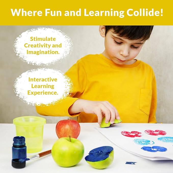 STEM Toys by Griddly Kids – Art & Science Kits for Kids 8-12, STEM Kits for Learning & Education Toy, Chemistry Set for Hands-on Learning, Experiment Gifts for Boys & Girls (Just Add Fruits & Veggies)
