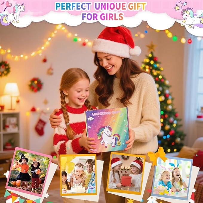 70Pcs Fruit Scented Markers Kit - Kawaii Stationery Set with Unicorn Pencil Case, Art Coloring Drawing Kit for Kid Include Marker, Pencil, Crayon, Pen, Eraser, Sticker, Unicorn Gift for Girl 4-12 Year