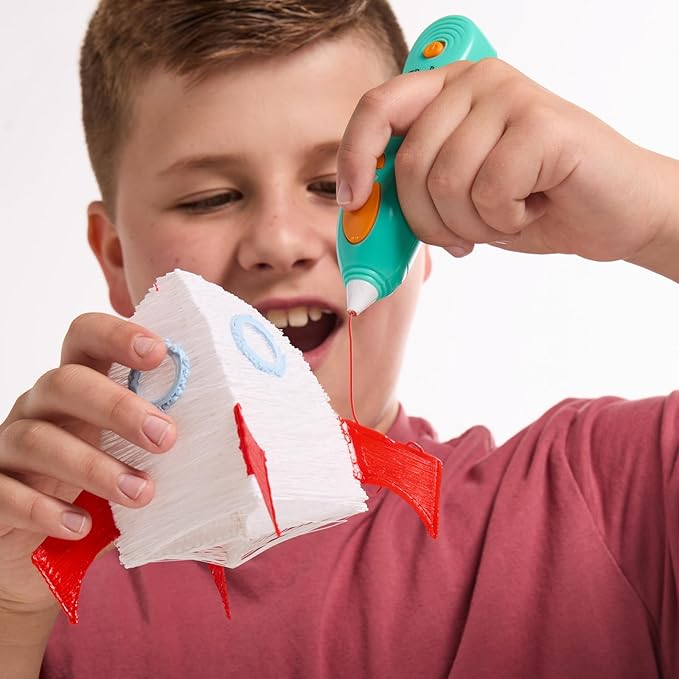 3Doodler Start+ Essentials 3D Pen Set for Kids, Easy to Use, Learn from Home Art Activity Set, Educational STEM Toy for Boys & Girls Ages 6+