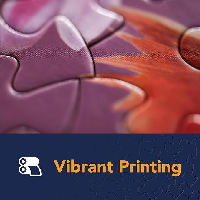 Bits and Pieces – 200 Piece Jigsaw Puzzle for Adults – Woodland Stream - Large Lettered Pieces Deer Family Jigsaw Puzzle, Completed Puzzle Size: 15" x 19"