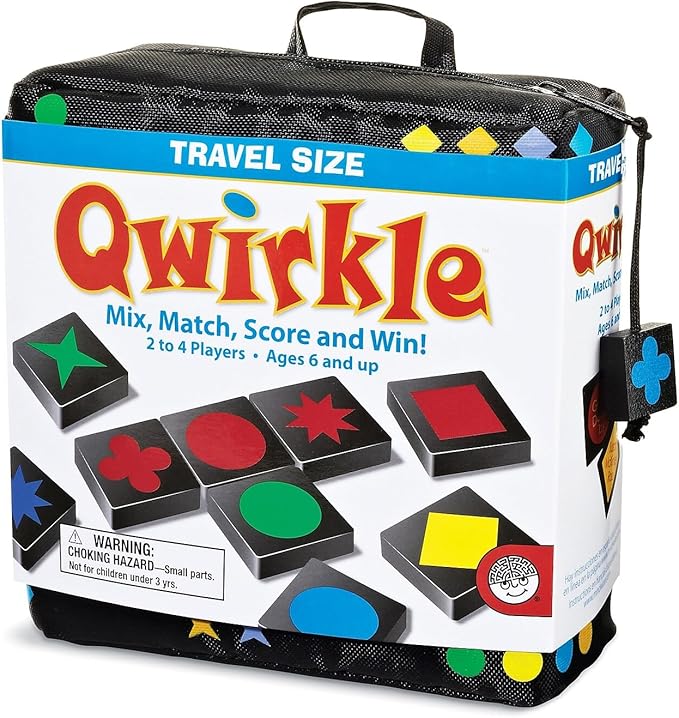 MindWare Travel Qwirkle Board Game