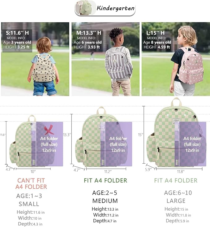 Corduroy Toddler Backpack for Boys 2-5: Preschool Backpack for Boys