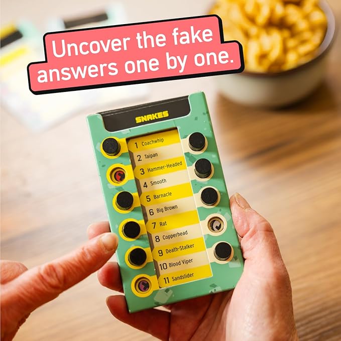 Don't Fall for It - The Hilarious Tower Trivia Game for Ages 10 and up. Fun and Easy Board Game for 2+ Players, Perfect for Families and Kids and Game Night.