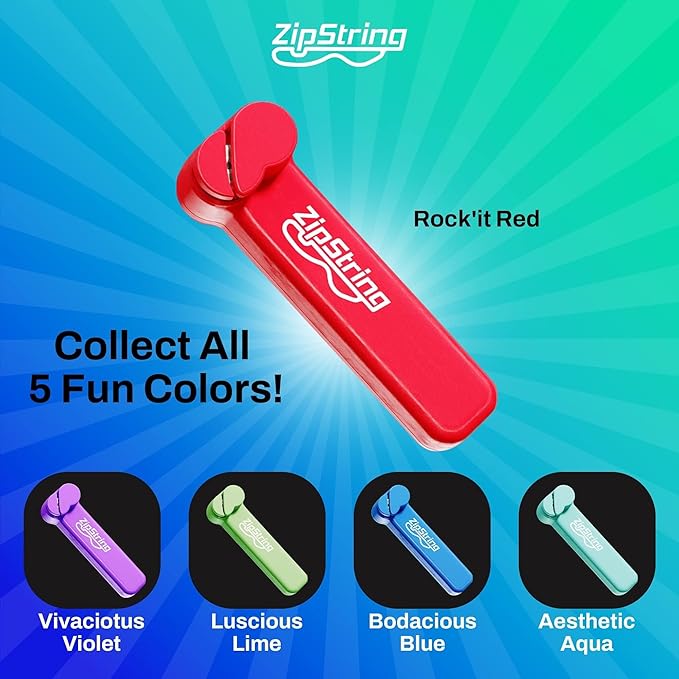 Original - As Seen on Shark Tank - Classic Rope Launcher Toy, Perfect for Kids & Adults - Fly a String Loop in The Air for Endless Tricks & Fun, Wonderment Awaits, Rock'it Red