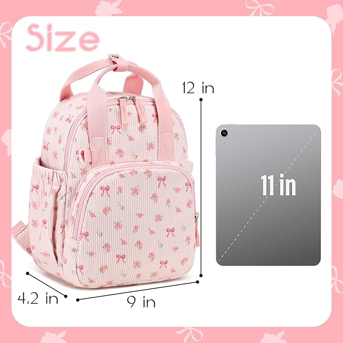 Bluboon Toddler Backpack for Girls Boys 2-4 Cute 12" Preschool Kindergarten Backpacks Kids Daycare Bags School Travel