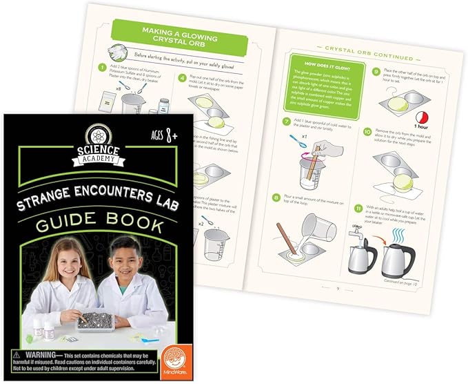 MindWare Science Academy Strange Encounters Space Science Kit - Wild & Weird Experiments for Boys & Girls - Great Educational Gift
