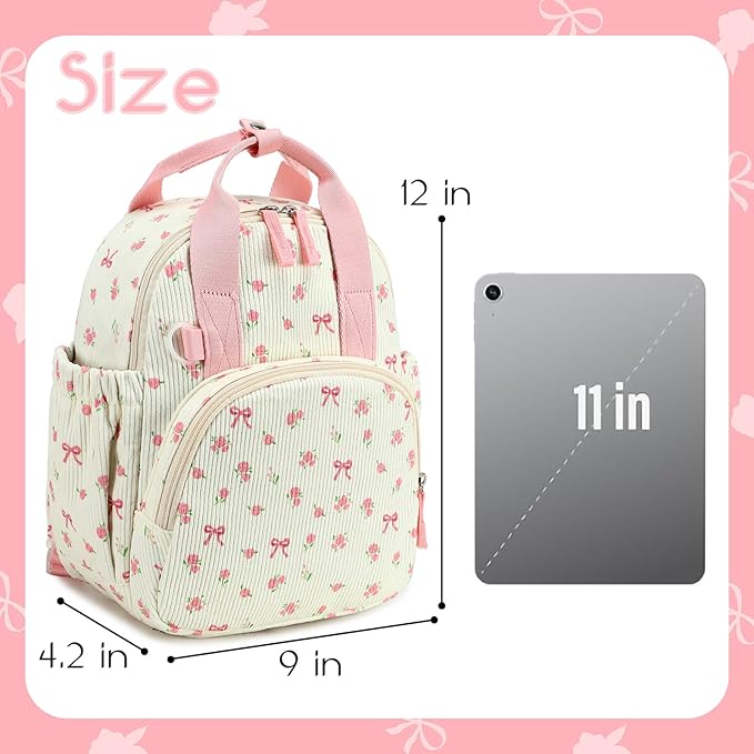 Bluboon Toddler Backpack for Girls Boys 2-4 Cute 12" Preschool Kindergarten Backpacks Kids Daycare Bags School Travel