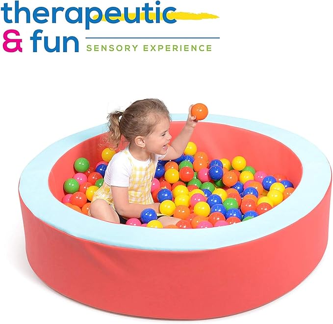 Milliard Foam Ball Pit/Professional Quality/for Toddlers and Baby (Red and Blue)