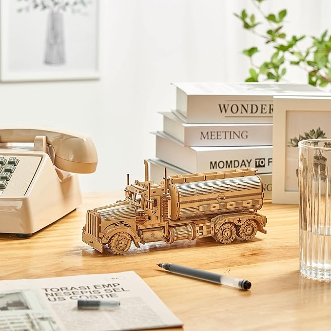 3D Wooden Puzzles Truck Model Kits, Brainteaser and Puzzle for Christmas/Birthday,Gifts for Adults and Teens to Build Combination