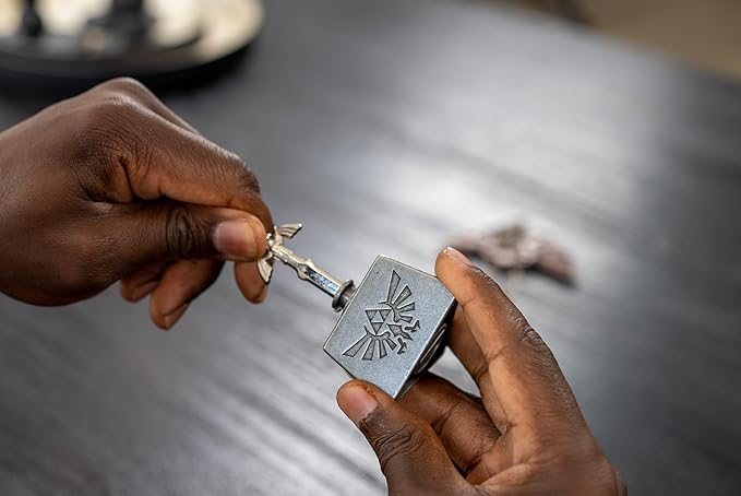 BePuzzled, Legend of Zelda Master Sword Hanayama Brain Teaser, Mensa Rated Level 6, for Ages 12 and Up