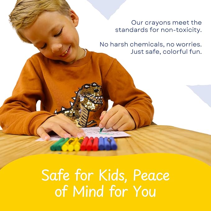 CrayonKing 720 Sets of 3-Packs in Cello (2,160 Bulk Crayons) – Restaurants, Classrooms, Parties & Events – Kid-Safe, Pre-Packaged, Assorted Colors Non-Toxic Crayons