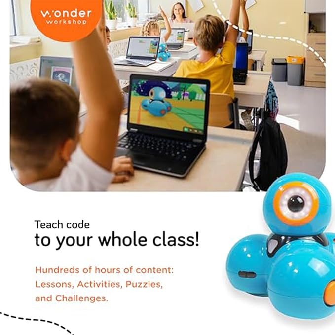 Dash Robot - Coding Robots for Kids 6+ - Voice Activated STEM Robot Toys - Interactive, Educational & Programmable