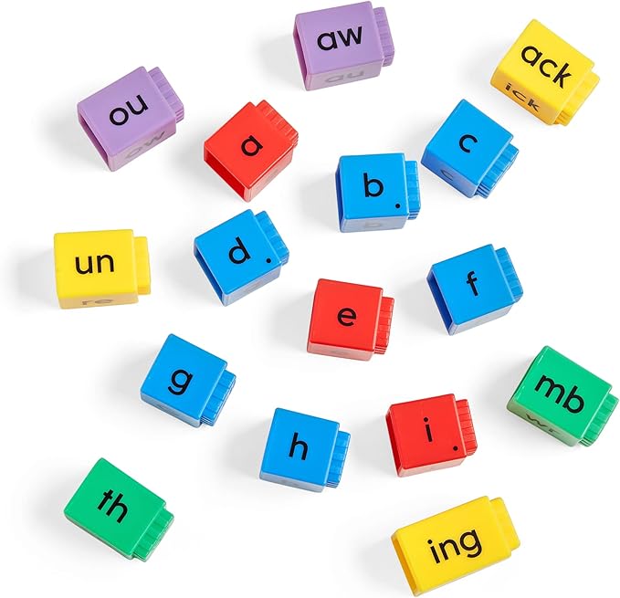 hand2mind Reading Rods Prefixes & Suffixes, Word Roots for Kids, Word Building Activities, Spelling Toys, Reading Tools for Kids, Phonemic Awareness and Phonics, Science of Reading Manipulatives