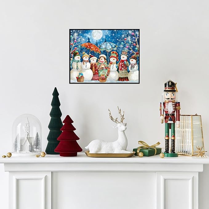 100 Piece Puzzles for Kids, Christmas Snowman 100 Piece Puzzles for Adults 100 Pieces Christmas Puzzle for Seniors Kids Ages 4-8 Christmas Jigsaw Puzzle for Seniors Teens Brain Teaser