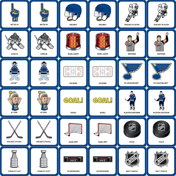 Masterpieces NHL unisex Matching Game