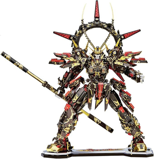 Piececool 3D Metal Puzzles for Adults, Monkey King Model Kits DIY Model Building Kits Challenging Brain Teaser 3D Puzzles DIY Assembling Crafts Best Gfits Home Decor