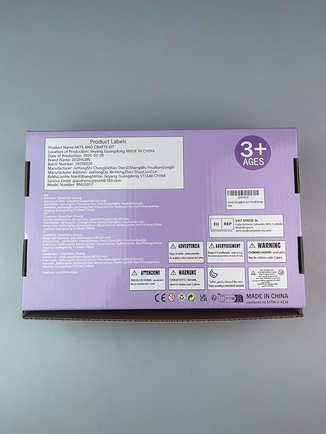 Arts and Crafts Supplies for Kids - 2000Pc Craft Kit with Pipe Cleaners DIY Craft Kit for Kids Art School Supply Materials Set All in Crafting Box Toys Gifts for Girls Boys Age 4 5 6 7 8 9 10 11 & 12