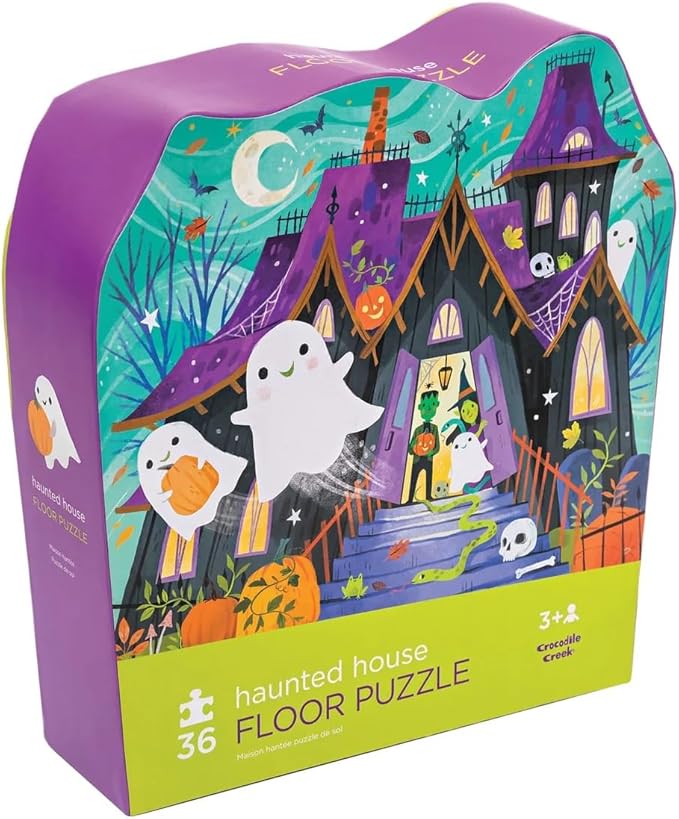 36-pc Shaped Box Puzzle/Haunted House