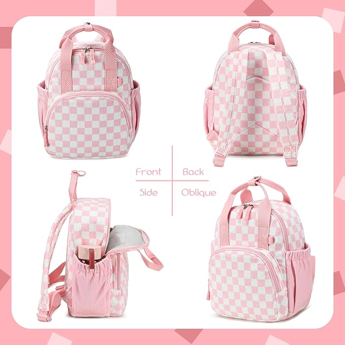 Bluboon Toddler Backpack for Girls Boys 2-4 Cute 12" Preschool Kindergarten Backpacks Kids Daycare Bags School Travel