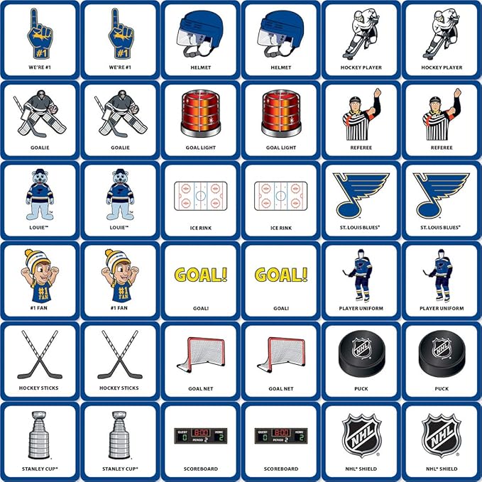 Masterpieces NHL unisex Matching Game