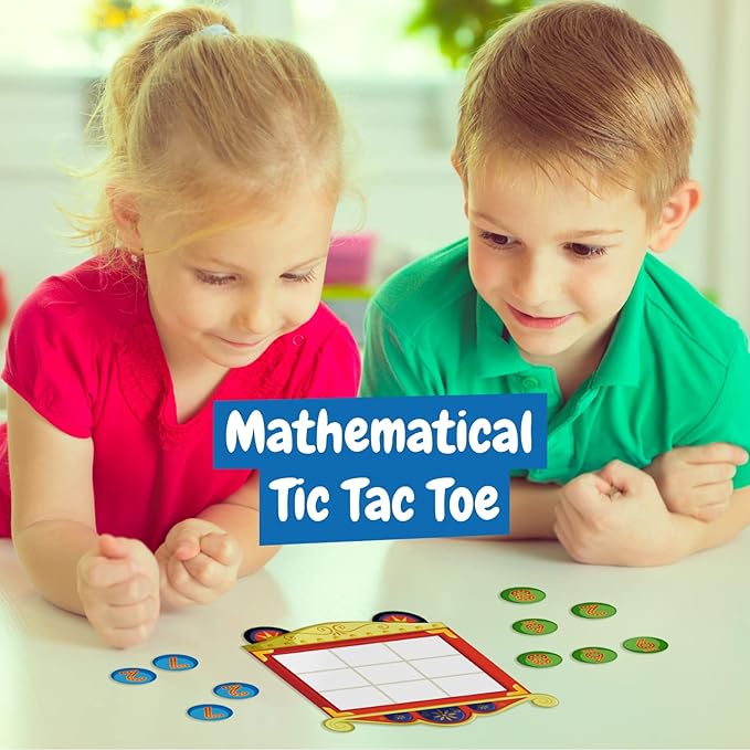 Science4you Math Games for Kids - Addition & Subtraction, Tangram, Mastermind & More, 12 Educational Games for Kids 6-8+