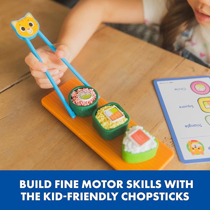 Educational Insights Playfoam Sushi Shop - Sensory Toys & Fidget Toys for Kids, Pretend Play Food Craft Kit, Squishy Foam, Non Sticky Dough & Classroom Tools, Gifts for Ages 3+