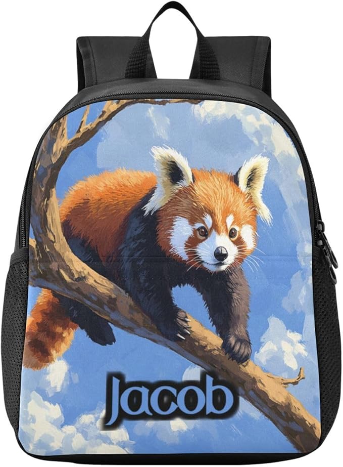 Raccoon Branch Toddler Backpack for Boys Girls 3-6 Kindergarten Bookbag for Elementary Mini Kids Bookbag for Preschool for Travel School