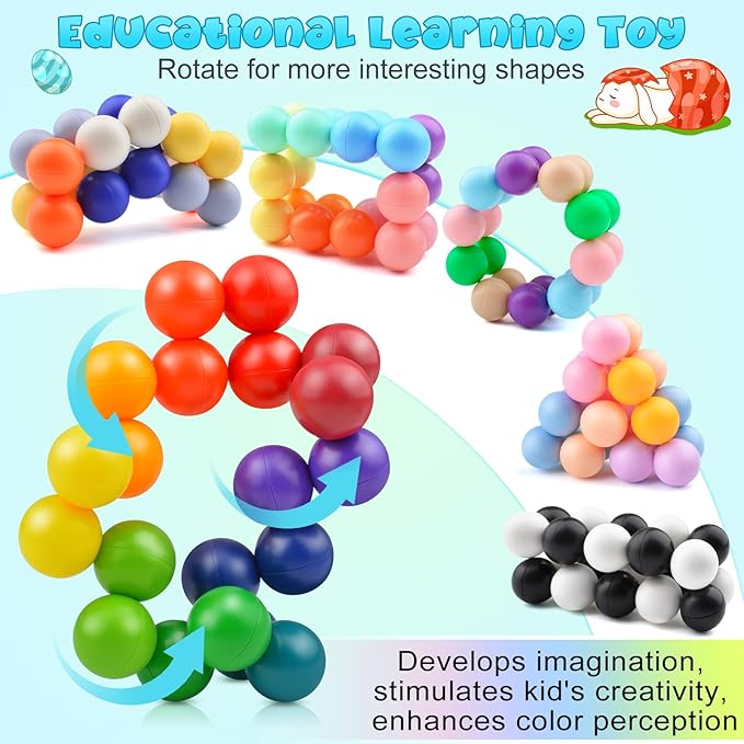 4PCS Autism Sensory Toys for Autistic Children, Quiet Fidget Toys for Adults & Kids, Stocking Stuffers for Boys Ages 3-5