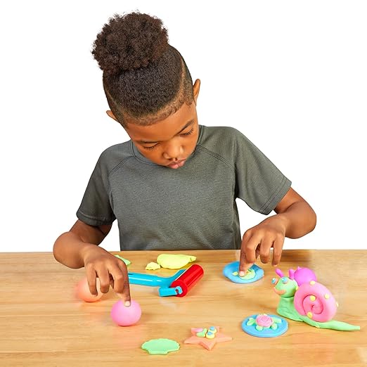 Colorations Wheat & Gluten Free Neon Dough - 6 Colors (2 oz Each) | Non-Toxic, Play Dough, Bulk Set, Sensory Kit, Party Favors, Classroom Pack