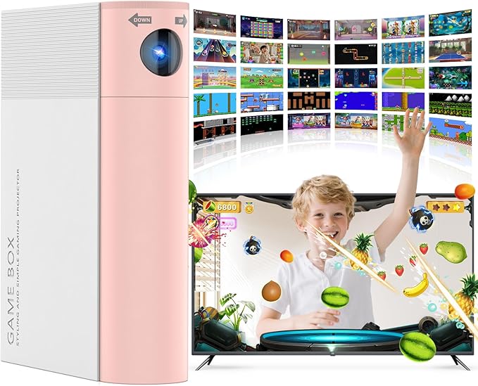 AR Motion Game Console: Indoor Entertainment System for Kids & Families - Great for Gaming Nights Parties and Playdates Birthday Gifts