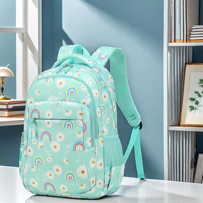 LEDAOU School Backpack Teen Boys Girls Kids Bookbag Daypack School Bag Travel Back Pack Casual