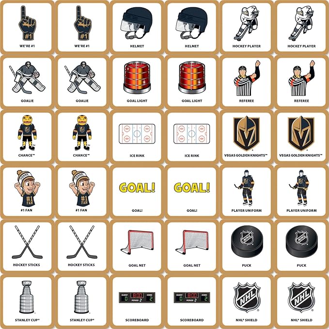 Masterpieces NHL unisex Matching Game