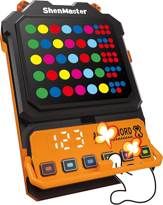 Super Decoder Game, 10000+ Colors Crack The Code-Breaking Puzzle Memory & Brain Teasers Games for Kids and Adult, Multiplayer Handheld Mastermind Travel Games, Birthday Gift for Boys & Girls