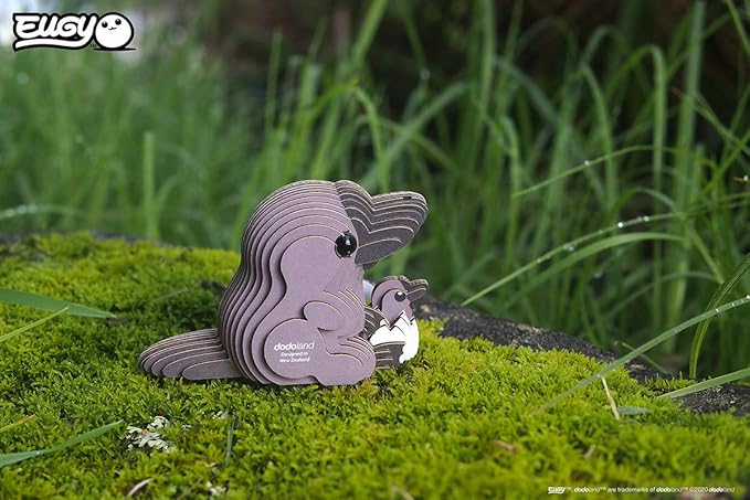 Eugy Platypus 3D Puzzle, 21 Piece Eco-Friendly Educational Toy Puzzles for Boys, Girls & Kids Ages 6+