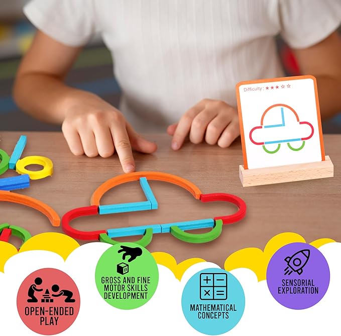 Stem Kids Toys for Creative Learning Building Educational Resources Toys for Preschool and Kindergarten Boys and Girls