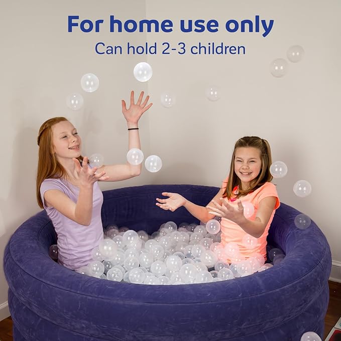 Fun and Function - Air-Lite Ball Pit for Toddlers & Kids - Indoor Soft Play Ball Pit - Big Blow Up/Inflatable - Sensory Tool for Kids w/Special Needs