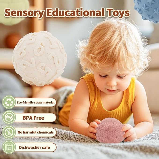 Premium Baby Toys for 6-18 Months, 8 in 1 Montessori Toys Set, Educational Learning Toys for Toddlers 1-3 Years Old Trendy Babies Gifts for Boys & Girls