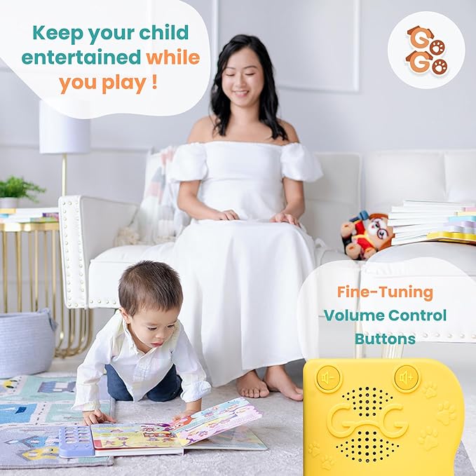 GO GO Learning Chinese is Fun Vol 1: Bilingual Chinese English Sound Books for Kids, 8 Songs, Chinese Learning Book, Chinese Toys, Chinese New Year Gifts for Kids, Learn Mandarin Chinese