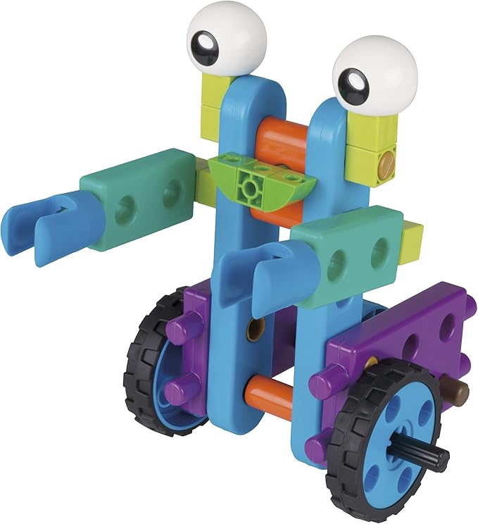 Thames & Kosmos Kids First Robot Engineer STEM Experiment Kit for Young Learners | Build 10 Non-Motorized Robots | Play & Learn with Storybook Manual | Parents’ Choice Gold Award Winner