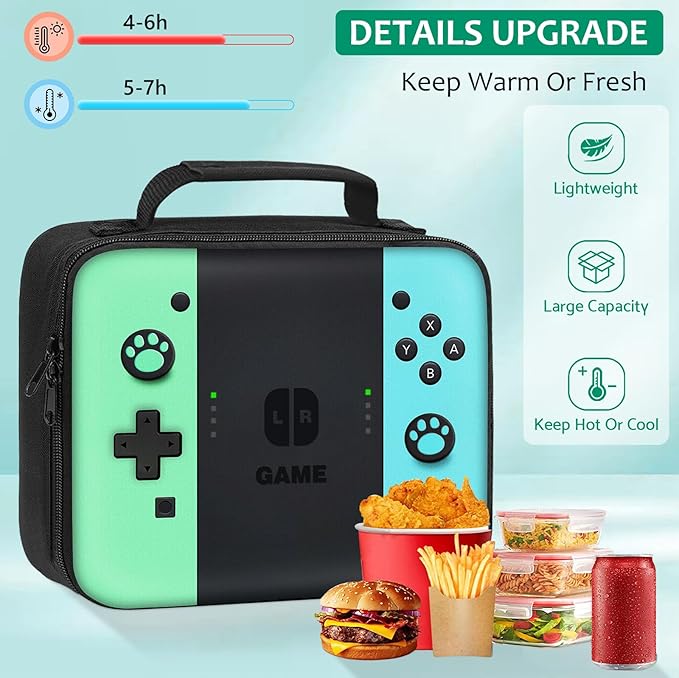 Kids Backpack For Boys,Gamer Boys Backpack For Children Teens Elementary Middle School, 17″ Students Bookbag