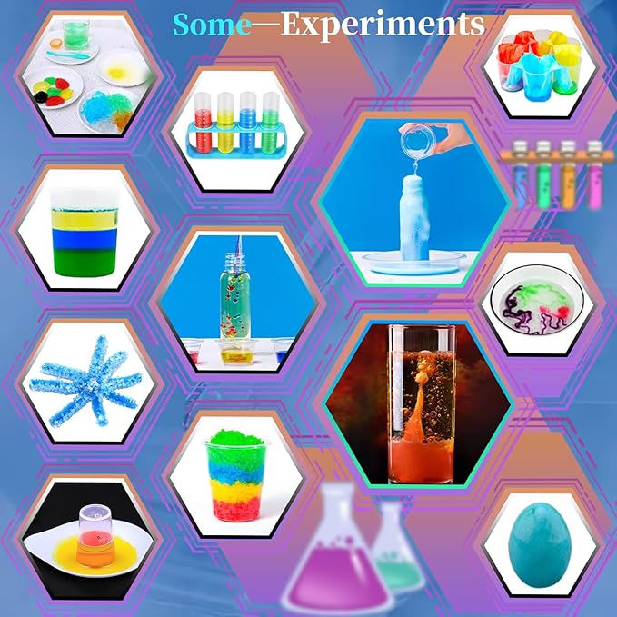268+ Experiments Science Kit for Kids 6-12,Chemistry and Physics Educational Learning Scientific Set and STEM Project,Birthday Gifts and Toys for Boys Girls