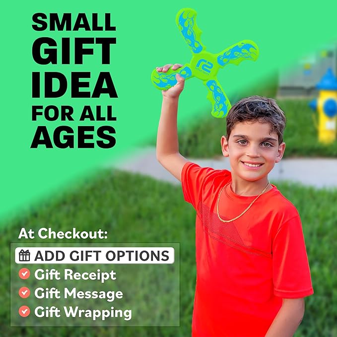 Boomerangs for Kids: Best Soft Flying Toy - Gifts for Boys & Girls All Ages - Fun Boy Stocking Stuffers - Boys Toys Age 8-10 Year Old & 10-12 & Up - Outdoor Flying Disc & Beach Toys for Kids Presents