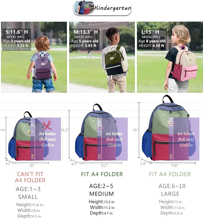 Toddler Backpack for Girls 2-5: Preschool Backpack for Girls