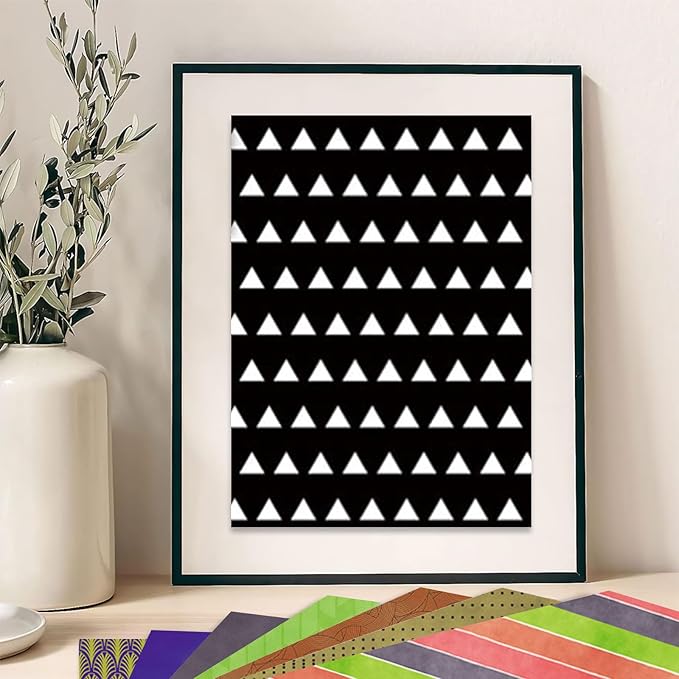 12"X12" Boho Scrapbook Paper, Double sided printing 13.76 oz/390 g, 24 Sheets DIY Origami Decorative Craft for Card Making Background Origami Decopage Decorative Scrapbooking Supplies (Boho4)