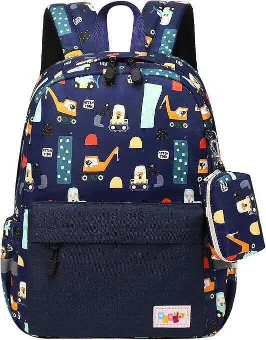 mygreen Toddler Backpack, Kids Backpack for Boys and Girls with Chest Strap