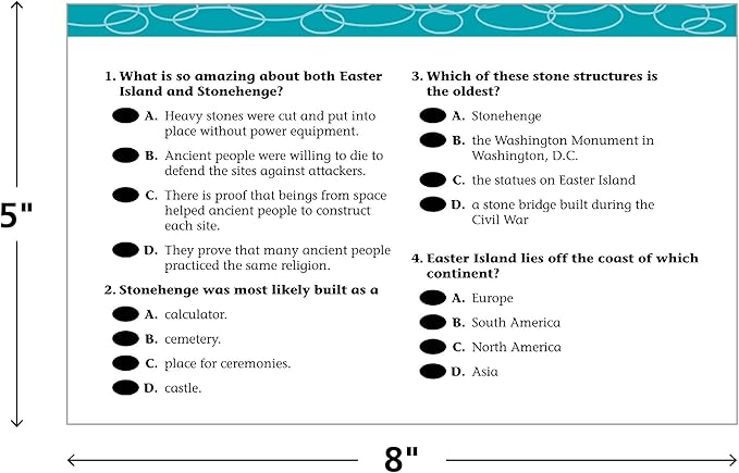 Teacher Created Resources 6198 Gr 3 Power Pen Learning Cards, Medium