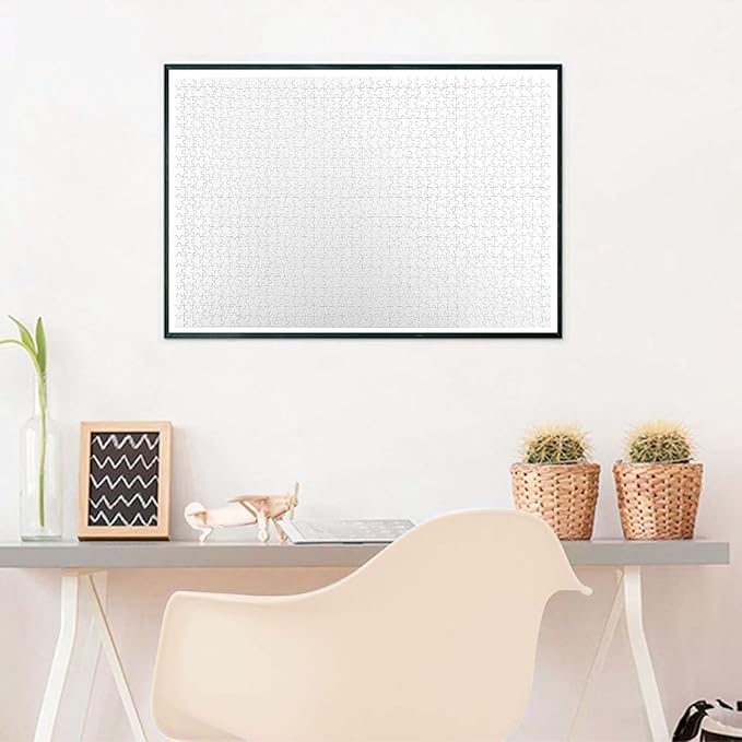 Jigsaw Puzzles for Adults - 500 Pieces Bichon Frise, Eco-Friendly Wooden Puzzles, Vivid Art Crafts - Unique Gifts