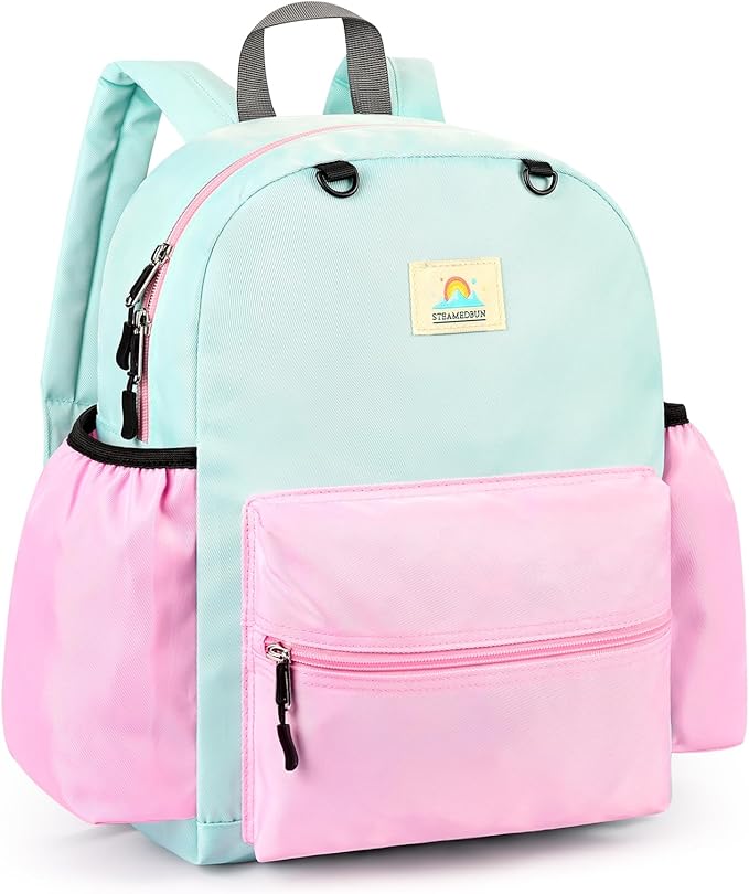 STEAMEDBUN Kids Backpack for Girls 4-6: Girls Backpacks for Elementary - 15 inch Backpack for Kindergarten