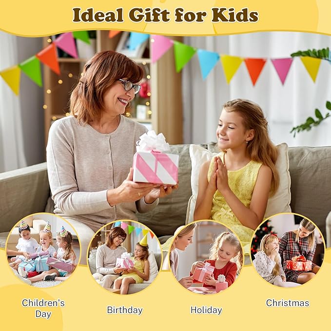 100 Piece Puzzles for Kids Ages 4-6 6-8 8-10, 4 Packs Cute Animals Dogs Cats Donuts Kids Puzzles Ages 3-5 4-6 5-8, 100 Large Piece Puzzle for Adults Seniors, Educational Jigsaw Puzzles Gift (15x10 in)
